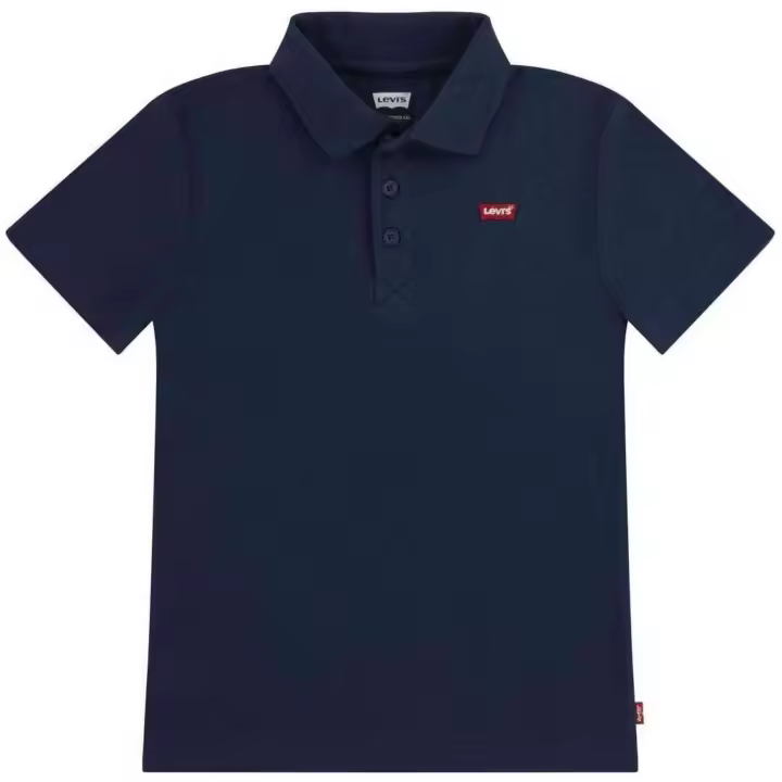 Polo Levis Lvb Back Neck Tape Polo Infantil Azul - 1