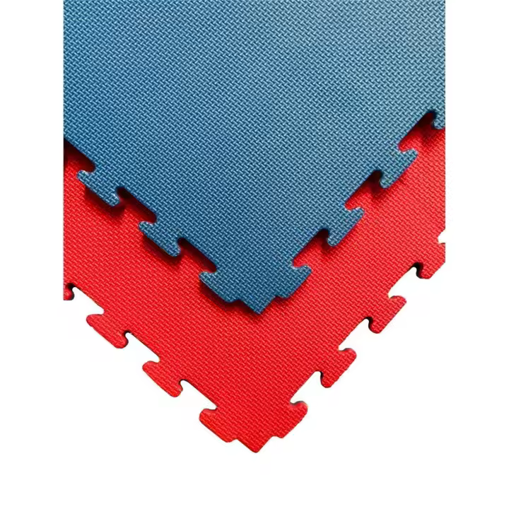 JARDIN202 - Tatami Puzzle | Lote x5 losetas - Rojo/Azul | Esterilla Reversible Antideslizante | Artes Marciales, Judo - 1