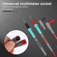 1 Par De Líneas De Prueba De Punta De Agujas De Silicona Universal Para Multímetro Cable De Prueba Con Pinzas De Alligator 20A - details 5