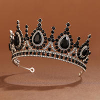 Accesorio De Pelo Clásico Elegante Y Noble Para Mujer Regalo De Belleza Real Para Novia Y Damas Del Honor Metal - details 2
