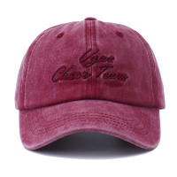 Gorra De Béisbol De Algodón Lavado Con Bordado De Letras Unisex Ajustable Vintage Desgastada Para Hombres Y Mujeres Protección Solar Gorras Para Hombres - details 5