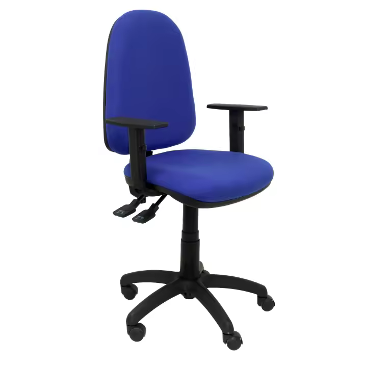 Silla de Oficina Ergonómica Piqueras Y Crespo Tribaldos Azul con Brazos Regulables - 1