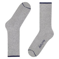 Calcetines - Pack 3 calcetines de algodón  Serie Deportivo, Planta con acolchado doble, Muy confortable, GRIS. - details 1