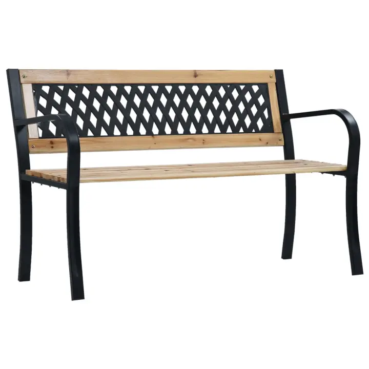 Banco de Jardín de Madera 120 cm - 1