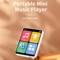 Juguete De Audio AideeMaster 2024 Nuevo HiFi MP3 Portátil Con Pantalla Táctil Completa Reproductor De Música FM/Speaker/Grabador MP4 Video Sin Tarjeta SD Soporte De Audio MP3 Y WAV - details 1