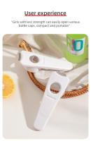 Abrepuertas Multifuncional Magnético Para Botellas Y Latas Herramienta De Cocina Práctica Accesorio Para Bar Eco-amigable - details 1