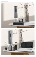 Abrevidrio Eléctrico Automático Para Vino Y Cerveza Con Cortauñas Accesorio De Cocina De Acero Inoxidable Ecológico - details 12
