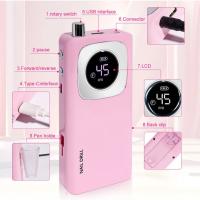 Máquina De Uñas Eléctrica Recargable Profesional 45000RPM Portátil Para Archivar Uñas De Acrílico Y Gel Eliminación De Uñas Postizas - details 5