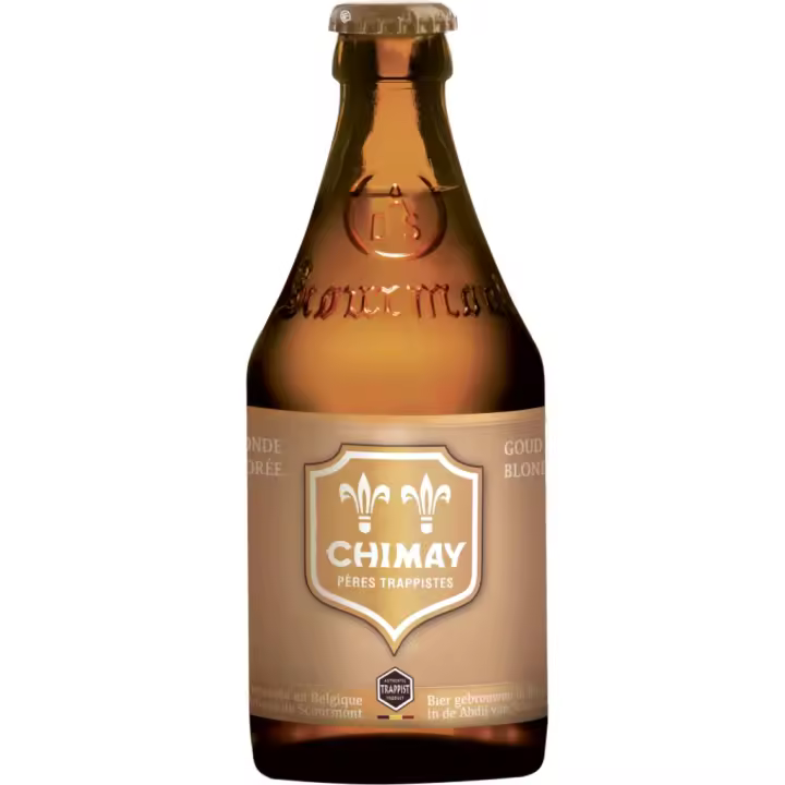 6 uds x Chimay Doree 33Cl cerveza belga Trapense rubia - 1