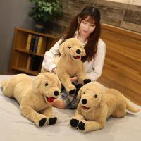Muñeco De Peluche Labrador Realista Para Niños Regalo De Cumpleaños Juguete Suave De Perro Creativo 35/75cm Stuffed Animal Puppy Dolls - details 2