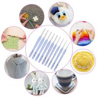 Ganchos De Crochet De Aluminio Suaves Con Mango SKC Herramientas De Tejido a Mano Para Manualidades Y Costura DIY Accesorios Para Adultos - details 4