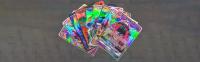 Vicyol S&D 100 Cartas Pokemon Brillantes + Tarjetas Metálicas de Oro Grabadas en Láser - details 2