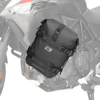 Bolsa De Moto Impermeable 6L Bolsa Lateral De Marco De Moto Con Barra De Choque Universal Para Almacenamiento Y Herramientas De Viaje En Motocicleta - details 4