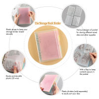 Libro De Almacenamiento A5 Para Folders Y Protector De Páginas Para Álbum De Fotocartón Y Estampado Portaenvelopes Estilo Scrapbooking Y Stamping - details 19