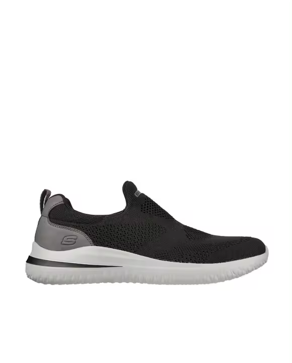 Skechers 210405_BLK Zapatillas de hombre negras en textil 79605 - 1