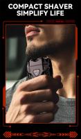 ENCHEN Mini X Afeitadora Eléctrica Para Hombres Cepillo De Barba Impermeable Con Carga Rápida Tipo-C Bloqueo De Seguridad Pantalla LED - details 1