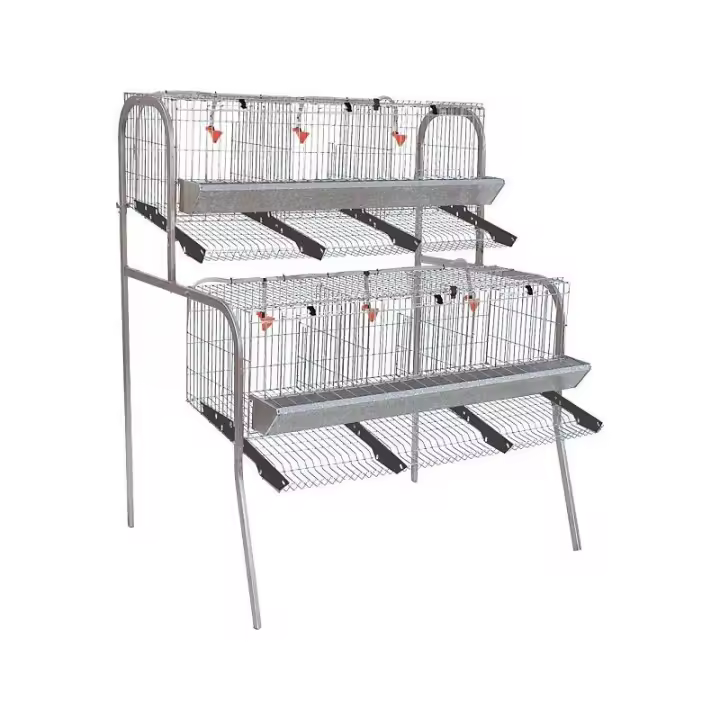 JAULA GALLINAS MOD. A-3 - 2 PISOS - 1