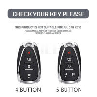 Funda De Llave De Coche TPU Para Chevrolet Chevy Malibu Camaro Cruze Traverse Spark Equinox Sonic Volt Bolt Con Llavero - details 0