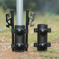 Soporte De Varilla Para Vela De Tenda Ajustable En Acero Inoxidable Resistente Al Viento Para Exteriores Adecuado Para Pesca Y Caminos - details 2