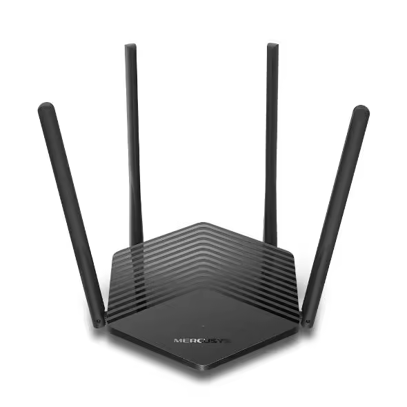 Mercusys mr60x gigabit ethernet wireless router dual band (2.4 ghz / 5 ghz) black - 1
