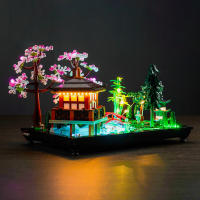 Luz LED Lazishi 10315 Para Jardín Tranquilo Bloques De Construcción Regalo Accesorios De Iluminación Solo Luz Compatible Con Lego Material Plástico - details 3