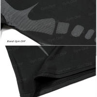Camiseta De Entrenamiento Para Hombres De Color Sólido Con Mangas Cortas Secado Rápido Transpirable Rashguard De Gimnasio Deporte Fitness Jiu Jitsu MMA - details 39