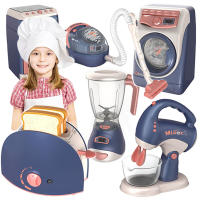 Juego De Juguetes De Cocina Eléctricos Para Niñas Simulación De Aparatos De Limpieza Juguetes Educativos Para Niños Entre 3 Y 6 Años - details 5