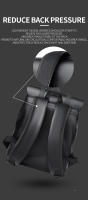 Mochila Negra De Cuero Genuino Para Hombre Bolsa De Viaje Casual Gran Capacidad Para Portátil De 14 Pulgadas Mochila Deportiva Con Manija Suave Estilo Preppy - details 7