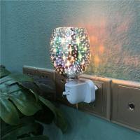 Quemador de cera derretimiento eléctrico Lámpara de aromaterapia 3D Enchufe montado en la pared Difusor Decoración Enchufe del Reino Unido - details 2