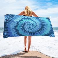 Toalla De Playa Absorbente Y Secado Rápido Microfibra Toalla De Yoga Deportiva Para Natación Tamaño 70x140CM Impresión De Playa - details 17