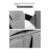 Mochila De Negocios Para Laptop Grande Capacidad Multifuncional Con USB Impermeable Para Hombres Bolsa De Hombro Casual Con Funda Trasera - details 8