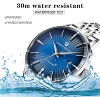 Reloj Mecánico De Moda Para Hombres PAGANI DESIGN Resistente Al Agua 30M Acero Inoxidable Marca Lujo Automático Reloj De Negocios Con Marcadores Arábigos Y Cierre De Hebilla - details 6