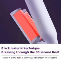 Rizador De Pelo Automático 32mm Herramienta De Estilizado Rápido Portátil Para Ondas Grandes Cabello Seco Y Húmedo Temperatura Máxima 210 °C - details 5