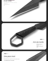 Cuchillo De Cuello Mini Halter De Alta Calidad Resistente a La Corrosión Cuchillo Táctico Portátil Para Exteriores Con Funda Amazon Nuevo - details 9