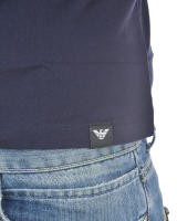 Emporio Armani Camiseta Algodón Hombre Azul 3Z1T751JPZZ 922 - details 6