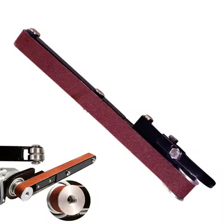 Mini Máquina De Lijado De Cinta Angular Modificada Herramienta Multifuncional Para Carpintería Y DIY Fijación En Engranaje De Tratamiento De Material - 1