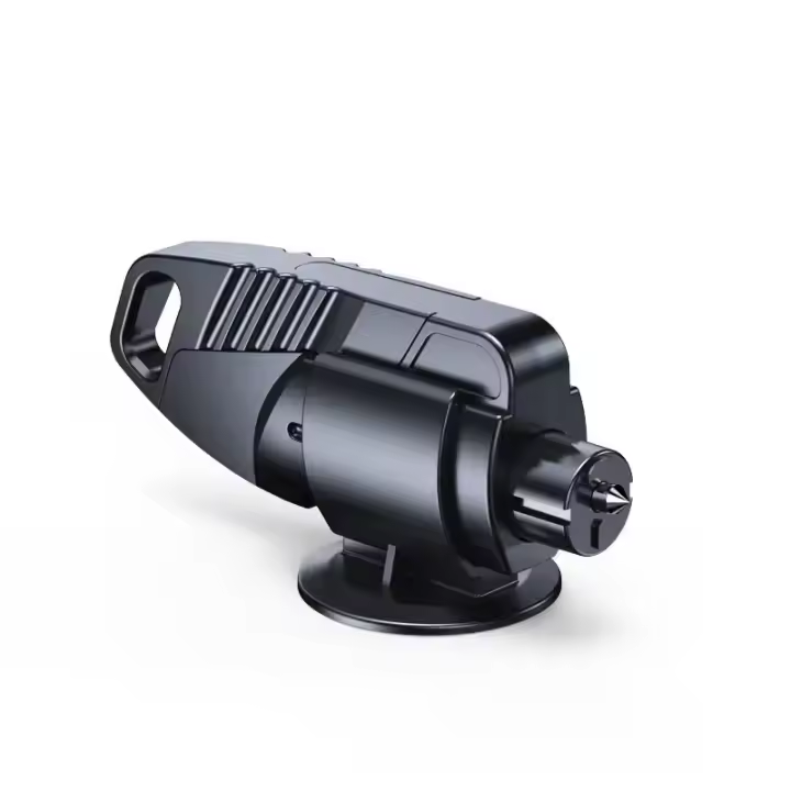 Martillo De Seguridad Para Coche 2-en-1 Rompe Ventanas Y Cortador De Cinturones De Seguridad Herramienta De Escape En Emergencias - 1
