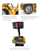 Tractor Remolcador De Aluminio HUINA 1534 9CH RC Para Niños Juguetes De Ingeniería Camión Grúa Control Remoto Regalo Para Niños - details 4