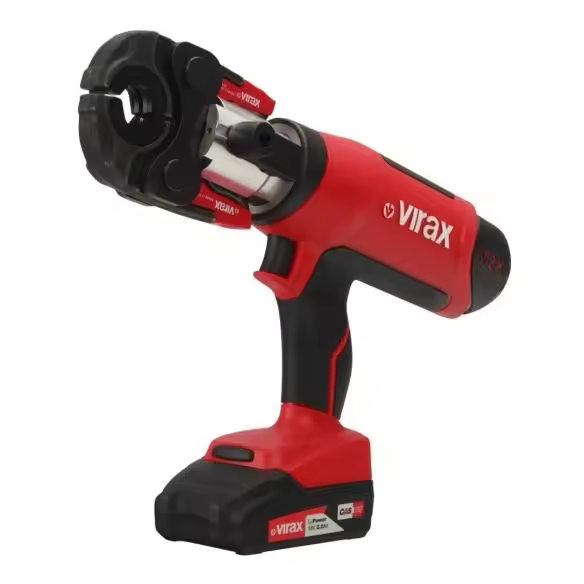 Herramienta Virax Viper M2X - Máquina de Prensar electromecánica - Incluye Mordazas 16-20-25 - 2 baterías - 1