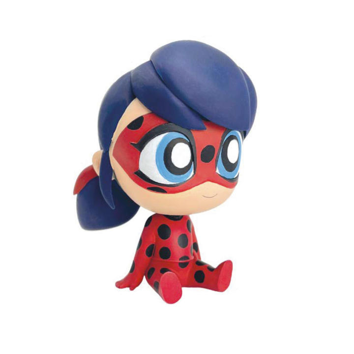 lady bug y cat noir figura 3d hucha- Miraculous Statuette Ladybug Chibi 17 cm-plastoy