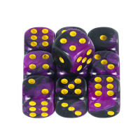 Juego De Dados D6 De Calidad Premium Con Puntos Redondos 12mm Colores Mixtos Pack De 10 Para Juegos De Mesa Y Tablero - details 13
