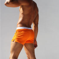 Pantalones De Baño Para Hombre Con Bolsillo Cremallera Y Secado Rápido Transpirables Traje De Baño Corto De Natación De Verano Con Encaje Interior - details 13