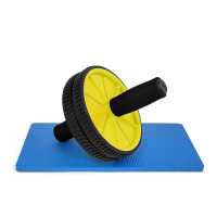 Ociodual OcioDual Rueda Abdominal, Rodillo Abdominales, Rueda Abdominales con Mango, Ejercicio en Casa, Gym en Casa, Core, Flexibilidad y Fuerza, Roller Gimnasio en Casa, Rodillo Abdominal, Amarillo - details 2