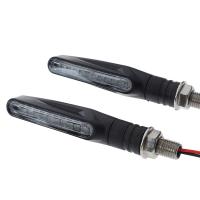1/2 Pcs Luz Indicadora De Señal De Motocicleta Universal 12V LED Para Coche Automóvil Luz De Agua Fluente Faros Intermitentes - details 3