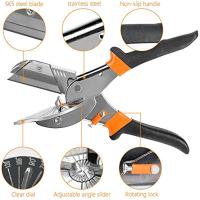 Tijera De Miter Multigiro Para Corte Angular De Madera Suave Plástico PVC De 45 a 135 Grados Herramienta Manual Multifuncional - details 2