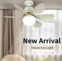 Lámpara de ventilador de techo E27 LED 40W, Enchufe Lámpara de ventilador de techo con control remoto para atenuación, adecuada para sala de estar, estudio, uso doméstico, 85-265V - details 0