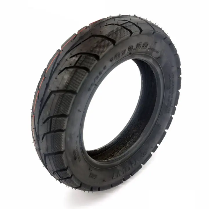 ANSENI Cubierta 10x2.5 (60/80-6) [TUOVT] compatible con Patinete Eléctrico Joyor Y5S / Y10,Dualtron Kugoo M4 - 1