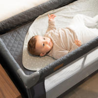 Olmitos - Cuna de Viaje Colecho 3 en 1 Trend Cuna con Mosquitera 0-3 años (0-15kg) Plegable, Ligera, Doble Altura, Lateral Abatible, Parque de Juegos y Bolsa de Transporte - details 2