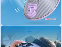Sombrero De Verano Para Mujer 2024 Protección Solar Anti UV Sombrilla De Playa Sombrero De Paja Eléctrico Para Exterior - details 4