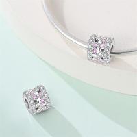 Encantos De Borla De Corazón Rosa En Plata 925 Encantos De Bolas Para Pulseras Originales DIY Joyería Accesorios De Moda Para Mujer - details 18